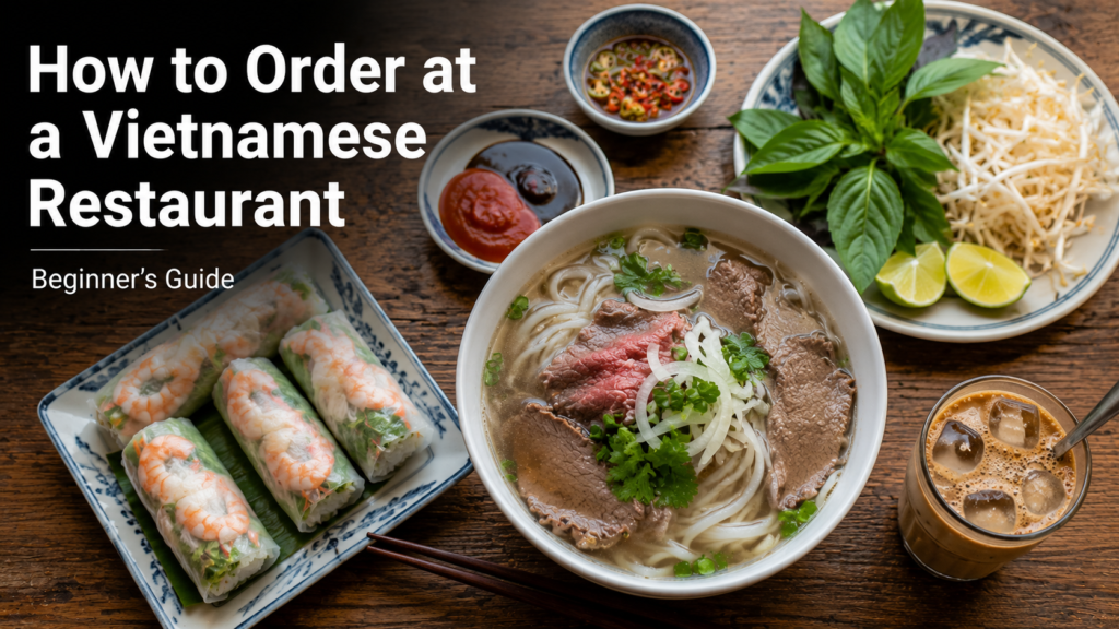 How to order at a Vietnamese restaurant — beginner's guide