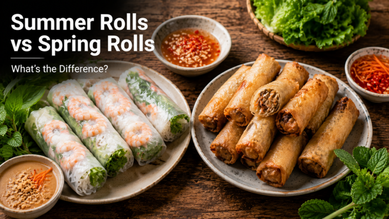 Summer Rolls vs Spring Rolls — What’s the Difference?