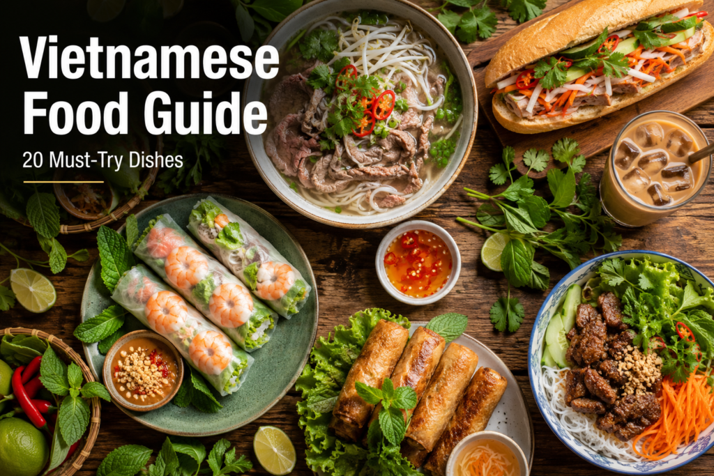 Vietnamese food guide — 20 must-try dishes