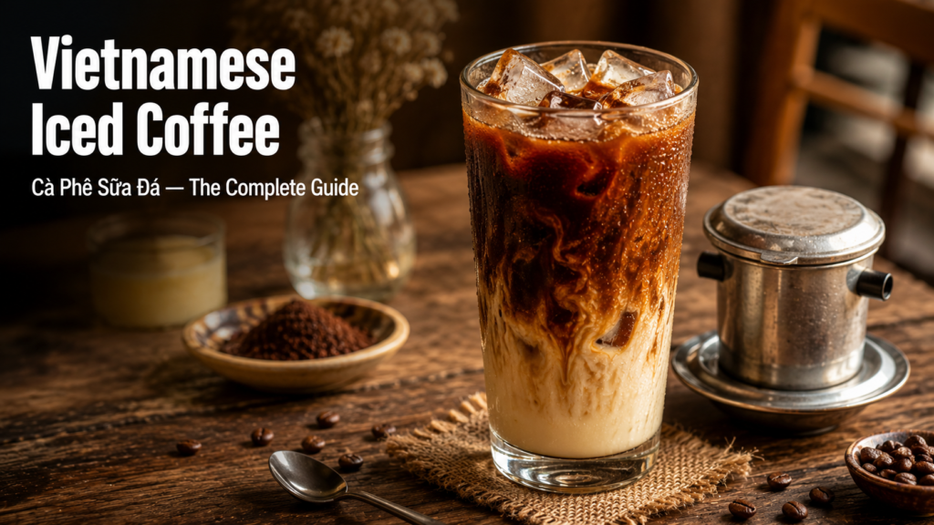 Vietnamese iced coffee ca phe sua da guide