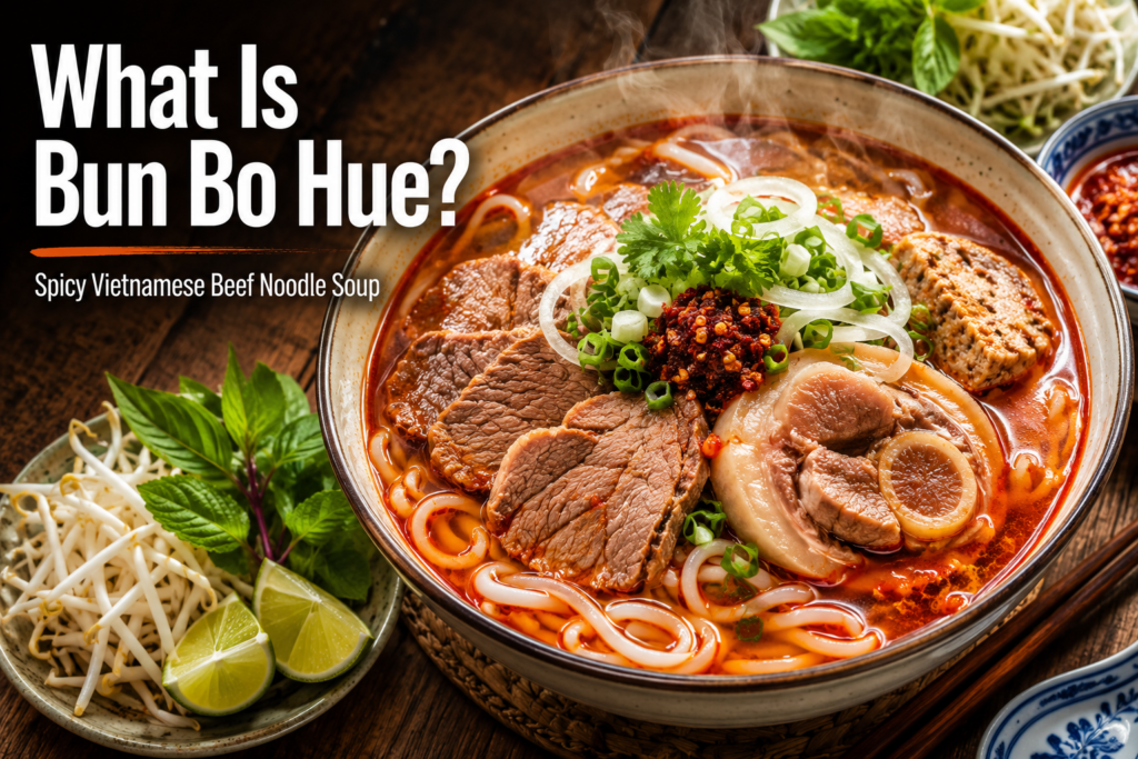 What is bun bo Hue — spicy Vietnamese beef noodle soup