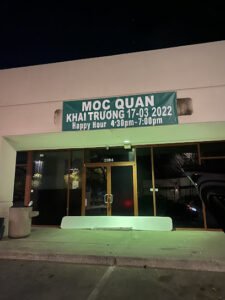 Moc Quan Restaurant — pho restaurant in San Jose, California