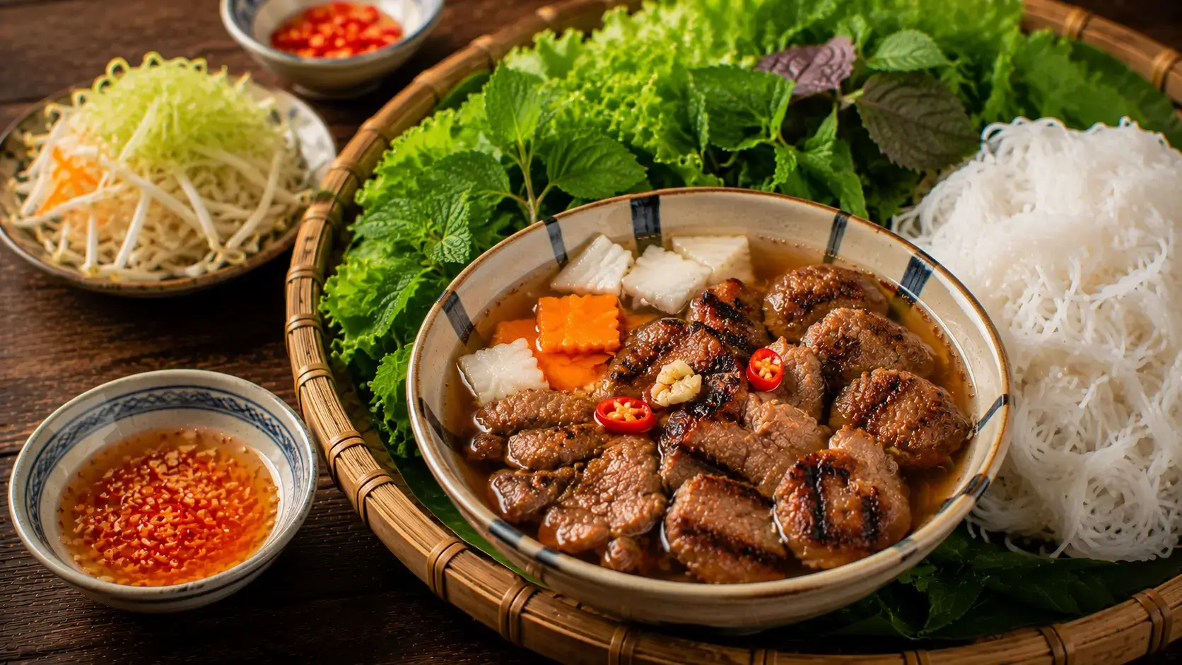 Bún thịt nướng